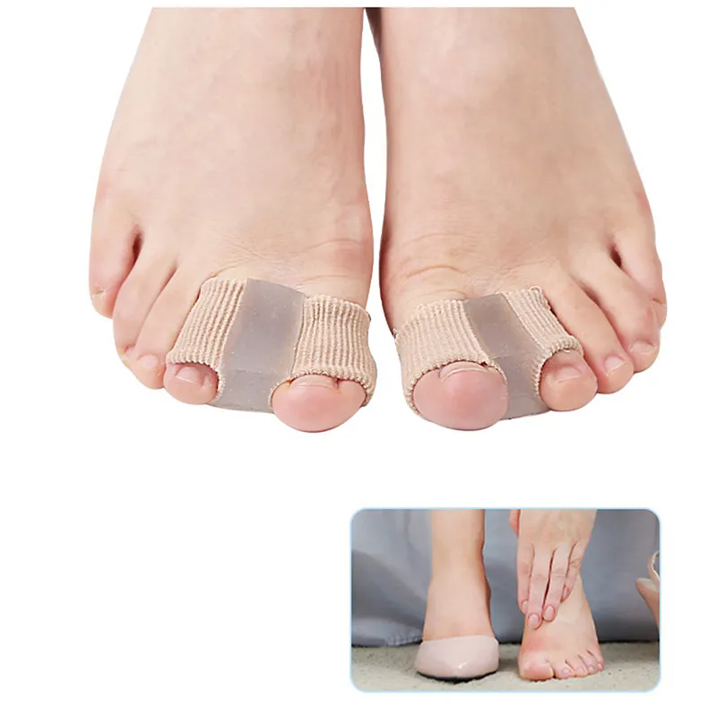 Silicone Toe Separator Sleeve – Soft Gel Bunion Corrector Cushion With Dual-Loop Design (1 PC) - Image 2