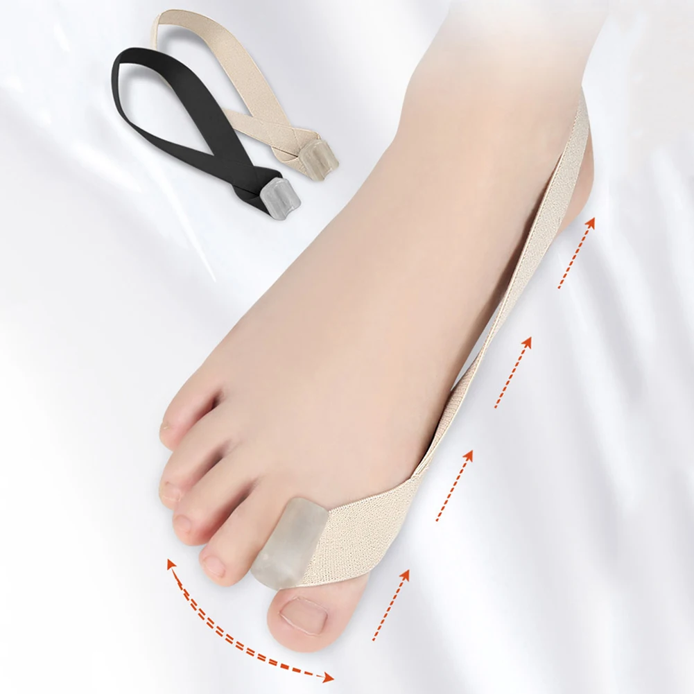 Unisex Toe Straightener Corrector Daily Wear Big Bone Toe Bunion Pull Strap Elastic Toe Separator Straightener for Foot Supplies Unisex Toe Straightener Corrector Daily Wear Big Bone Toe Bunion Pull Strap Elastic Toe Separator Straightener for Foot Supplies